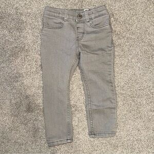 H&M boys 2T grey slim jeans